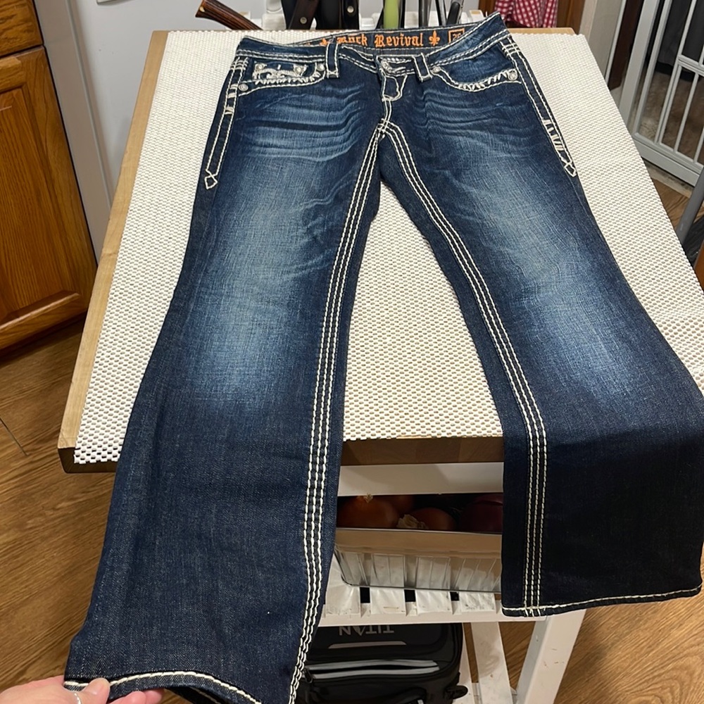 Rock Revival Jenna Jean Bootcut Jeans - Sz 26